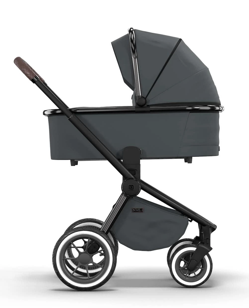 Kombi-Kinderwagen Moon Kombikinderwagen In Grau 11 Kombi-Kinderwagen Moon Kombikinderwagen In Grau – Bild 9