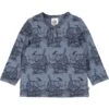 Babylangarmshirt In Dusty Blue -Babyprodukte musli babylangarmshirt in dusty blue
