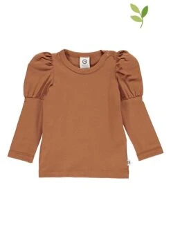 Longsleeve In Hellbraun