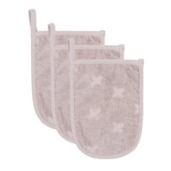 Waschhandschuh 3er-Pack In Rose Moon