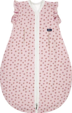 Sommer-Schlafsack Mäxchen Light, Organic Cotton, Curly Dots, Mit Volants,...