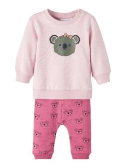 NAME IT 2-teiliges Set Sweatshirt & Hose In Burnished Lilac