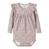 NAME IT Body Langarm Blumen In Mehrfarbig