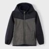 NAME IT Funktionsjacke "Mada" In Grau/ Dunkelblau