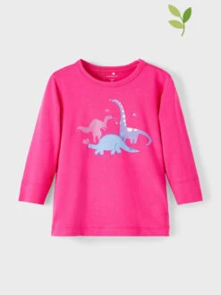 NAME IT Longsleeve "Baba" In Pink