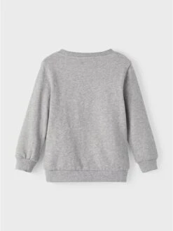 NAME IT Sweatshirt "Lahaha" In Grau -Babyprodukte name it sweatshirt lahaha in grau 2