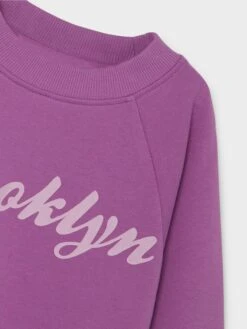 NAME IT Sweatshirt "Una" In Lila -Babyprodukte name it sweatshirt una in lila 2