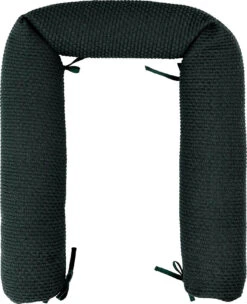 NATTOU LUNA & AXEL Langes Deko-Kissen Dunkelgrün Trikot