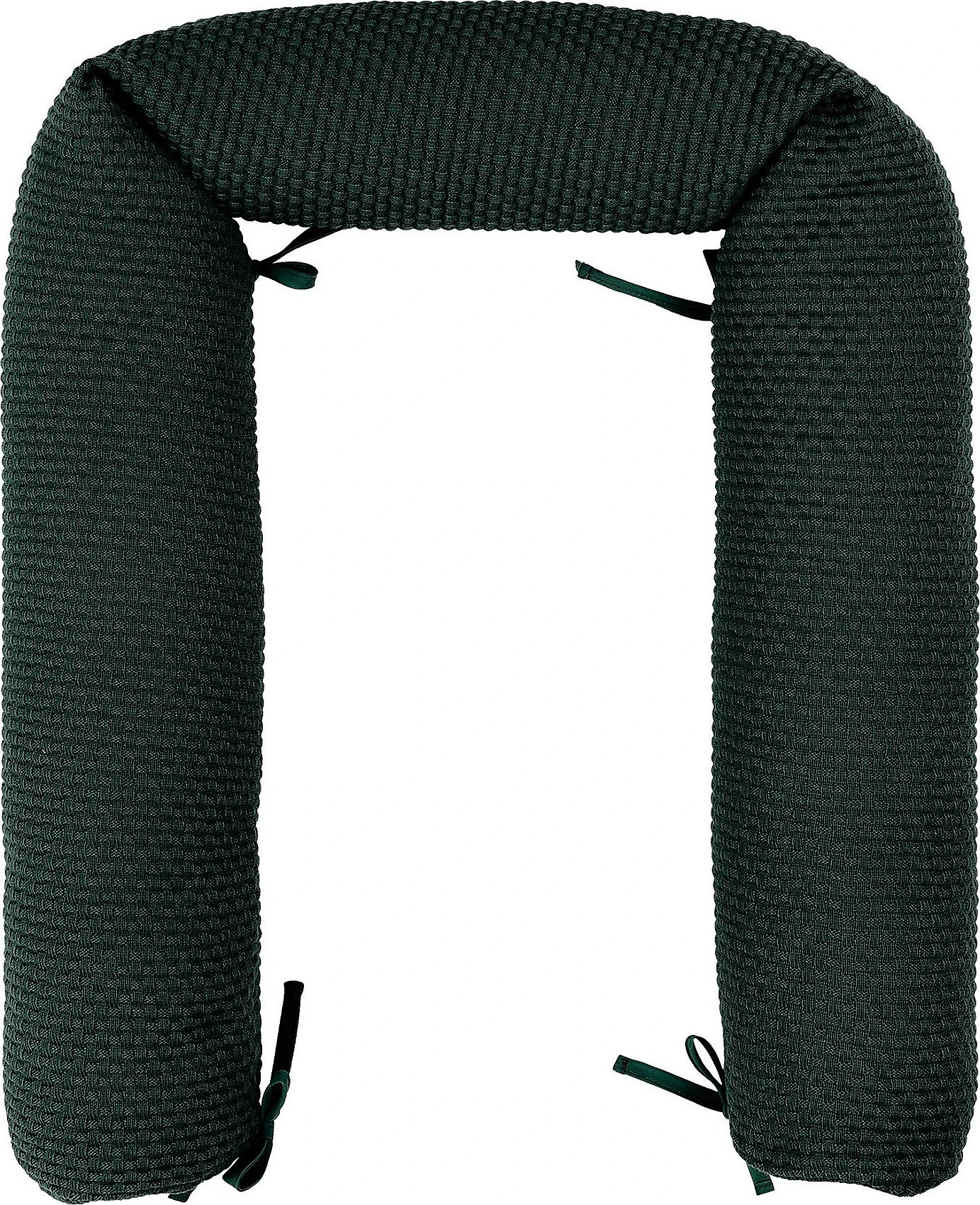 NATTOU LUNA & AXEL Langes Deko-Kissen Dunkelgrün Trikot 3 NATTOU LUNA & AXEL Langes Deko-Kissen Dunkelgrün Trikot