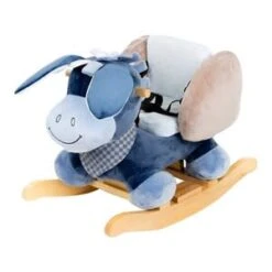 NATTOU Schaukeltier Alex Der Esel In Blau -Babyprodukte nattou schaukeltier alex der esel in blau 1