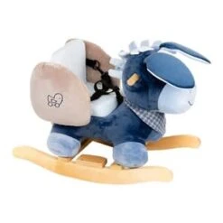 NATTOU Schaukeltier Alex Der Esel In Blau -Babyprodukte nattou schaukeltier alex der esel in blau 4