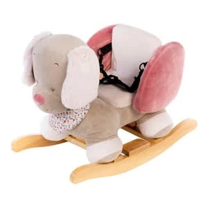 NATTOU Schaukeltier Lali Der Hund In Rosa 6 NATTOU Schaukeltier Lali Der Hund In Rosa – Bild 4