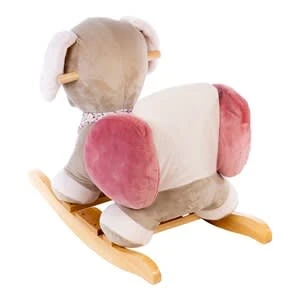 NATTOU Schaukeltier Lali Der Hund In Rosa 8 NATTOU Schaukeltier Lali Der Hund In Rosa – Bild 6