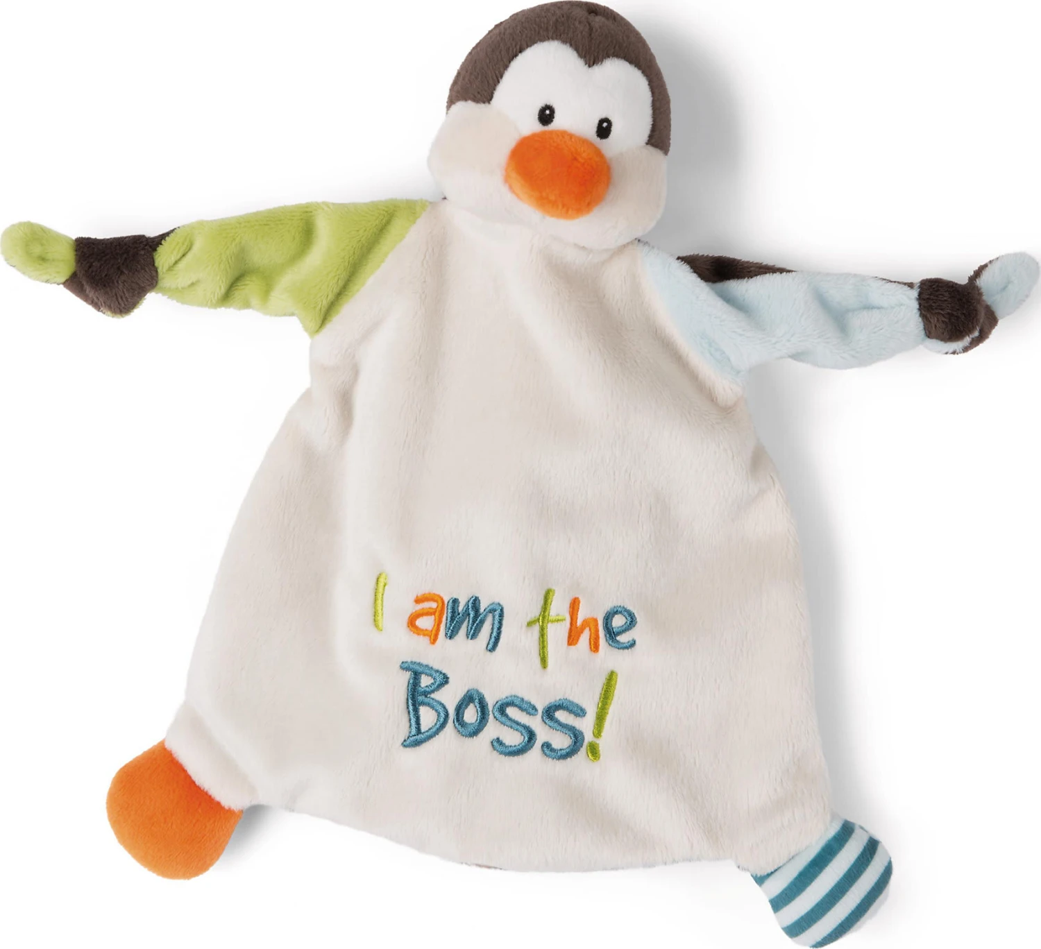 Nici Schmusetuch Pinguin "I Am The Boss" (47133) 3 Nici Schmusetuch Pinguin "I Am The Boss" (47133)