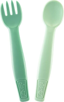 ® Esslernbesteck Eat Green Ab 9 Monaten Dunkelgrün/hellgrün