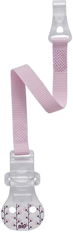 Schnullerband Mit Haken, Für Schnuller Mit Ring, Rosa 3 Schnullerband Mit Haken, Für Schnuller Mit Ring, Rosa