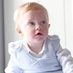 Schlafsack In Blau Weiß Gestreift -Babyprodukte nordic coast company schlafsack in blau weiss gestreift 2