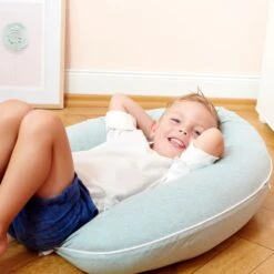 Stillkissen Bezug In Mint Grün - (L) 180 Cm -Babyprodukte nordic coast company stillkissen bezug in mint grun l 180 cm 7