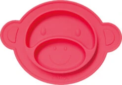 Nuby Esslernteller, Rutschfest Aus Silikon, Motiv Affe Red