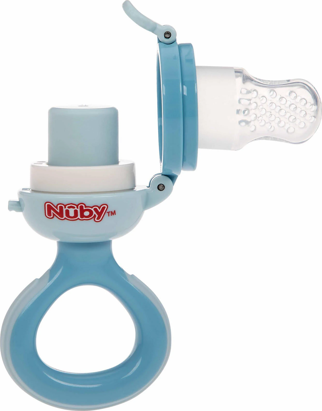 Nuby Frucht- Und Frischkostsauger Aus Silikon - 6m+ Blau 4 Nuby Frucht- Und Frischkostsauger Aus Silikon - 6m+ Blau – Bild 2