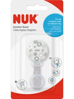 NUK 2er-Set: Schnullerbänder In Hellgrau -Babyprodukte nuk 2er set schnullerbander in hellgrau 1