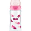 NUK Babyflasche "First Choice+" In Rosa - 240 Ml -Babyprodukte nuk babyflasche first choice in rosa 240 ml