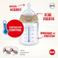 NUK First Choice Plus-Babyflasche 300 Ml Safari -Babyprodukte nuk first choice plus babyflasche 300 ml safari 3