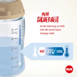NUK First Choice Plus-Babyflasche 300 Ml Safari -Babyprodukte nuk first choice plus babyflasche 300 ml safari 4