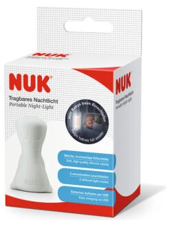 NUK Nachtlicht In Weiß - (H)10 Cm -Babyprodukte nuk nachtlicht in weiss h 10 cm 6