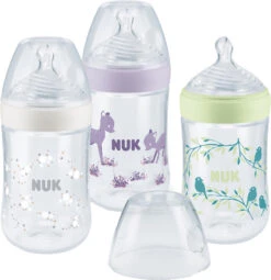 NUK Nature Sense 3er Vorteilspack Girl Mit Temperature Control, 3x Nature...