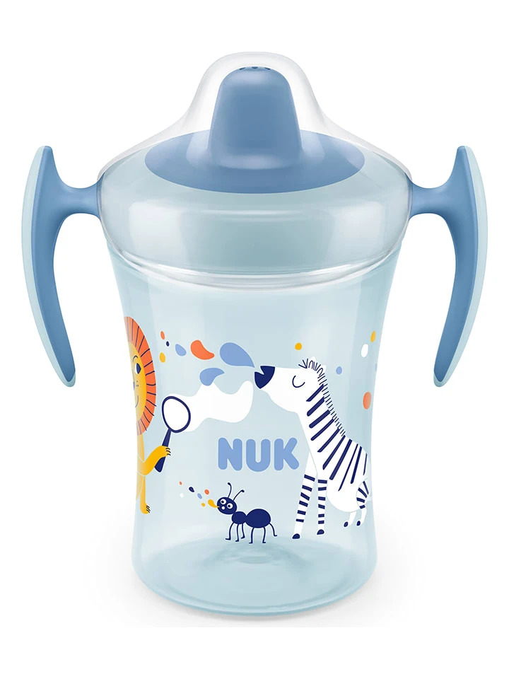 NUK Trinkflasche "Trainer Cup" In Hellblau - 230 Ml 3 NUK Trinkflasche "Trainer Cup" In Hellblau - 230 Ml