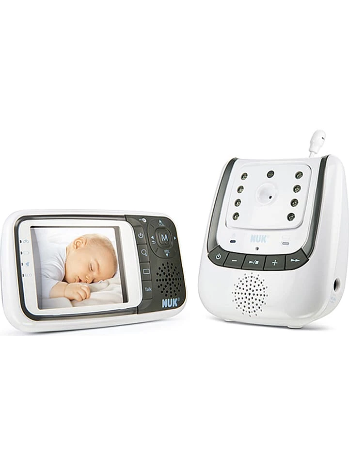 NUK Video-Babyphone "Eco Control + Video" In Weiß 3 NUK Video-Babyphone "Eco Control + Video" In Weiß