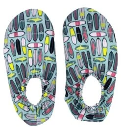 Badeschuhe "Aqua Socks - Surf Party" In Türkis/bunt