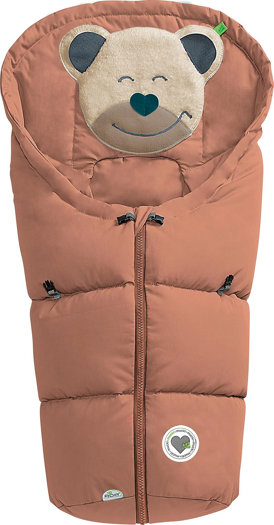 Fußsäckchen Mucki "classic", Rust 3 Fußsäckchen Mucki "classic", Rust