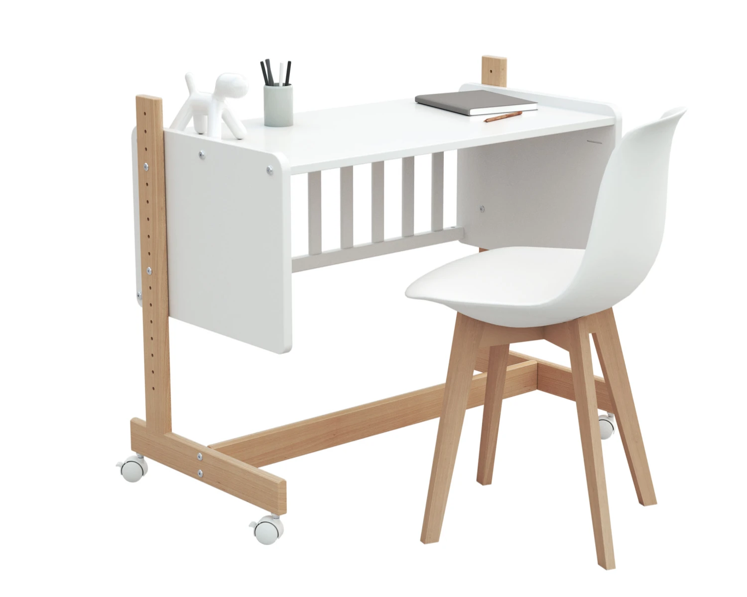 "Beistellbett 5 In 1" In Weiß 5 "Beistellbett 5 In 1" In Weiß – Bild 3