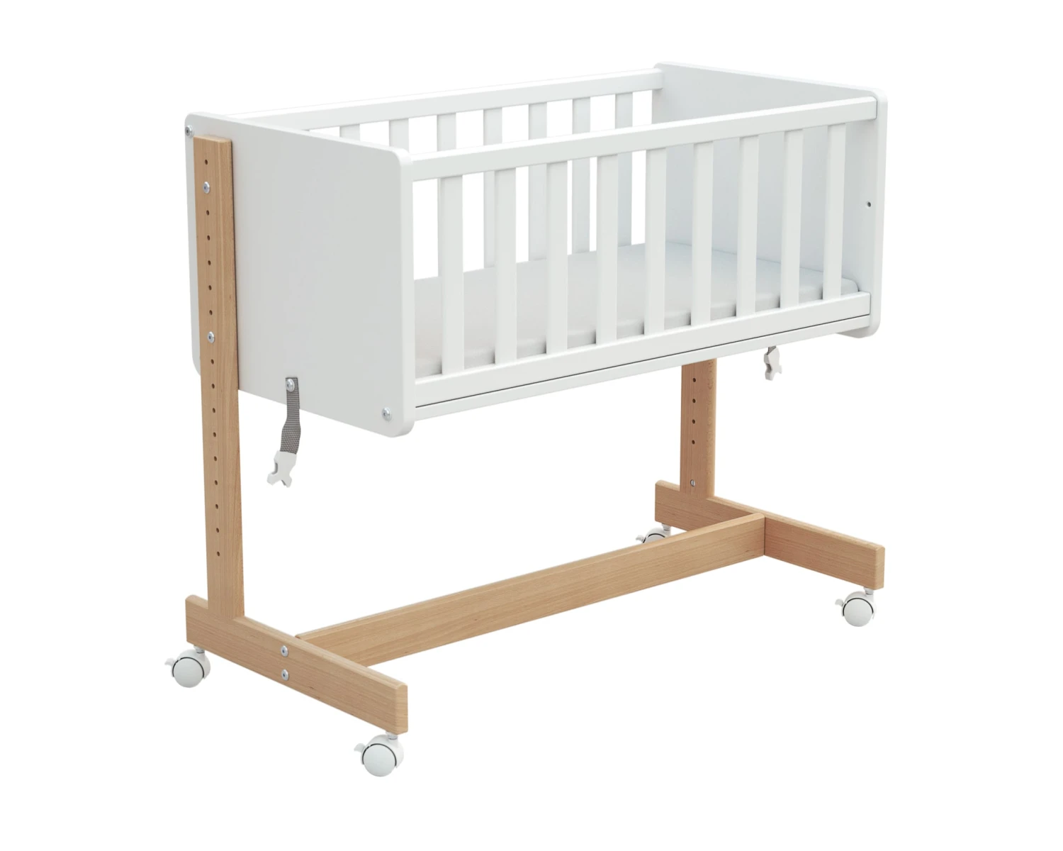 "Beistellbett 5 In 1" In Weiß 3 "Beistellbett 5 In 1" In Weiß