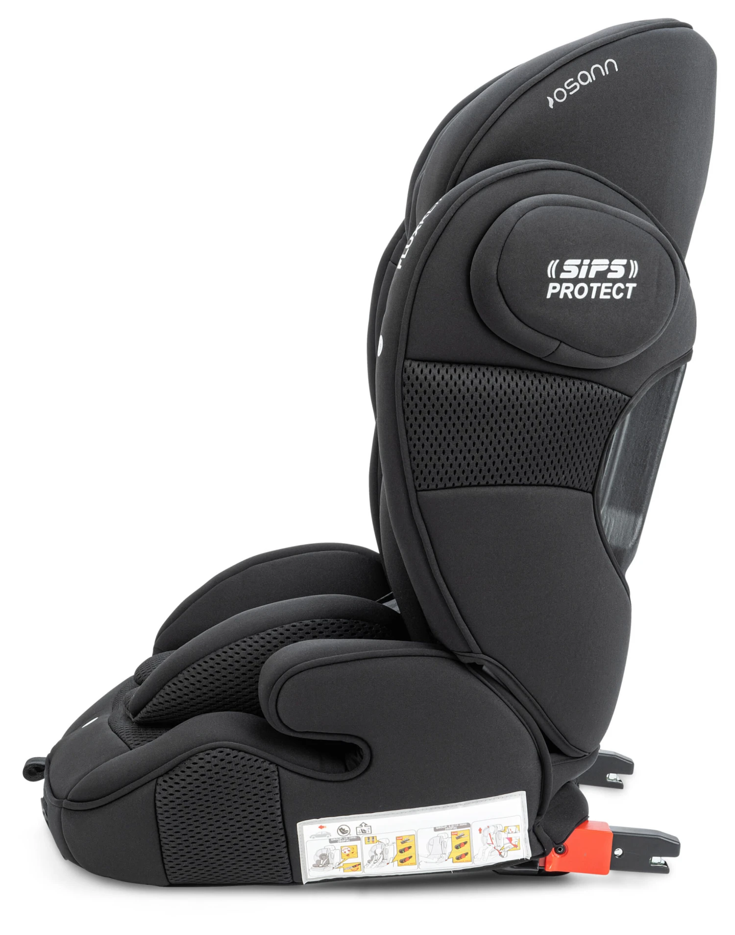 Kindersitz Flux Klimax In "All Black" Gruppe 1/2/3 9 Kindersitz Flux Klimax In "All Black" Gruppe 1/2/3 – Bild 7