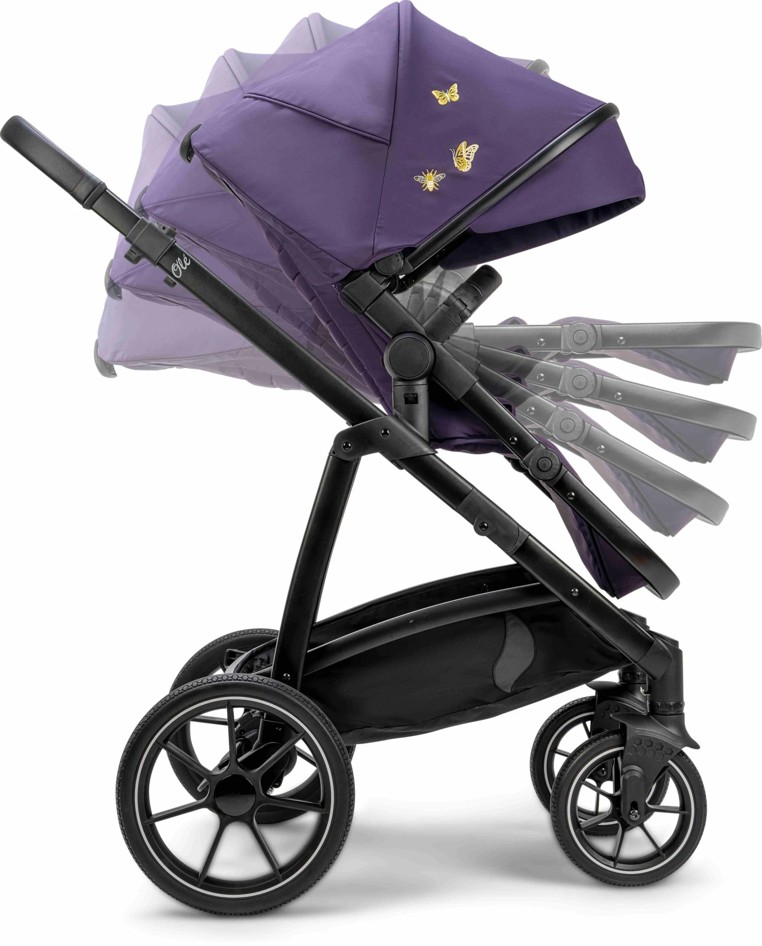 Kombi-Kinderwagen "Olé"in Blackberry 9 Kombi-Kinderwagen "Olé"in Blackberry – Bild 7