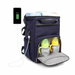 Wickelrucksack "BackPack" In Indigo -Babyprodukte osann wickelrucksack backpack in indigo 5