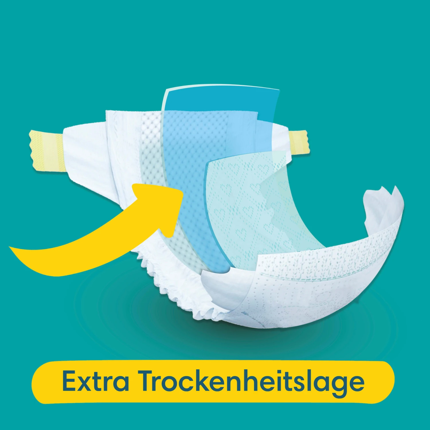 Pampers® Monatsbox Klettwindeln, "Baby-Dry", Größe 3, 222 Stück, 6kg-10kg 7 Pampers® Monatsbox Klettwindeln, "Baby-Dry", Größe 3, 222 Stück, 6kg-10kg – Bild 5