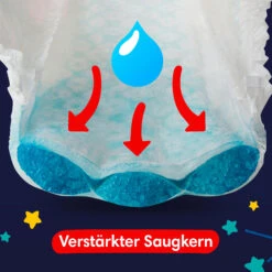 Pampers® Monatsbox Night Pants, "Baby-Dry", Pants Größe 4, 180 Stück, 9kg - 15kg -Babyprodukte pampers monatsbox night pants baby dry pants grosse 4 180 stuck 9kg 15kg 4