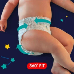 Pampers® Monatsbox Night Pants, "Baby-Dry", Pants Größe 4, 180 Stück, 9kg - 15kg -Babyprodukte pampers monatsbox night pants baby dry pants grosse 4 180 stuck 9kg 15kg 5