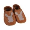 Lauflernschuhe / Lederpuschen Mit Hase In Braun / Grau -Babyprodukte pantau its a small world lauflernschuhe lederpuschen mit hase in braun grau