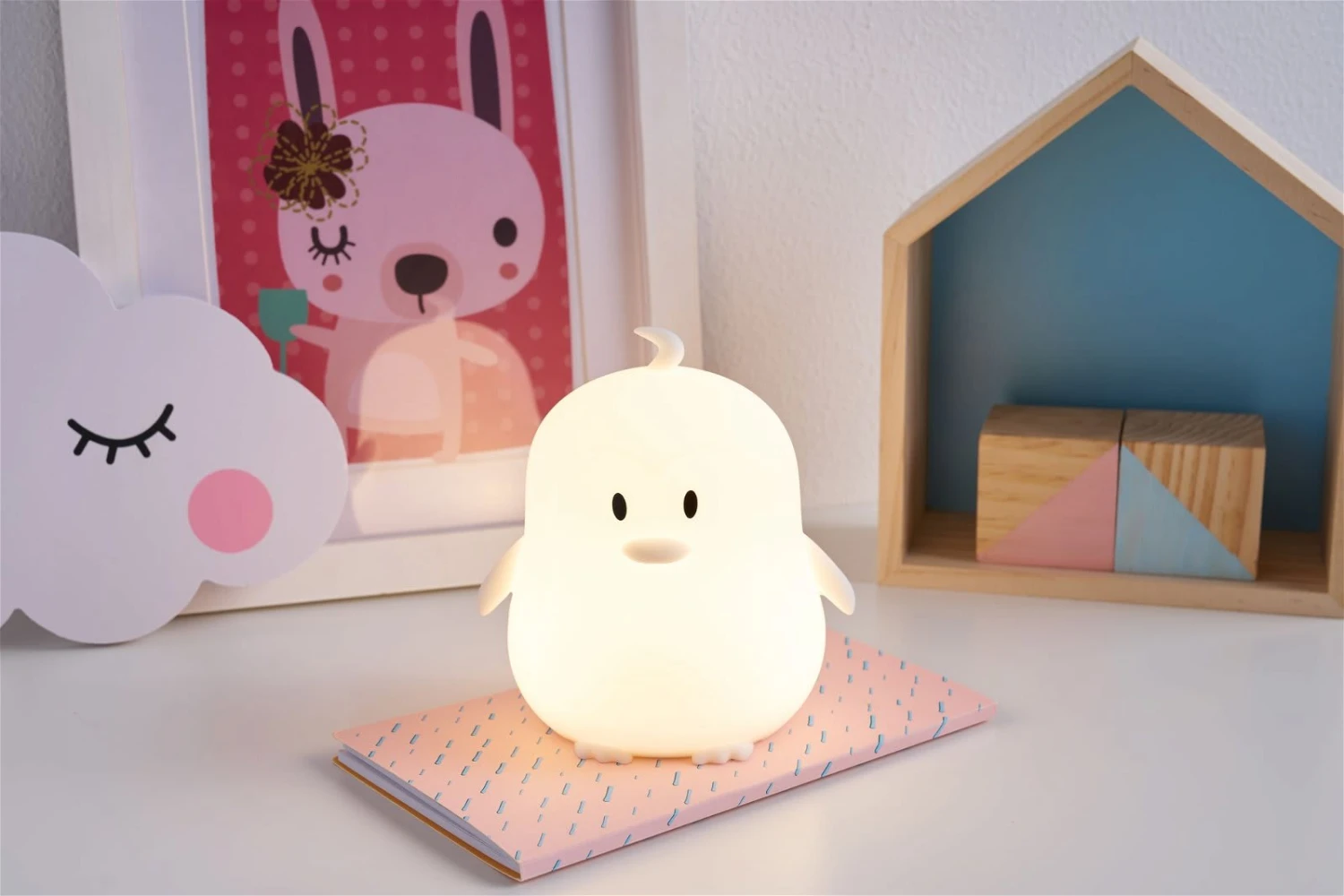 Nachtlicht Good Night Penguin In Weiß -H:122mm 5 Nachtlicht Good Night Penguin In Weiß -H:122mm – Bild 3