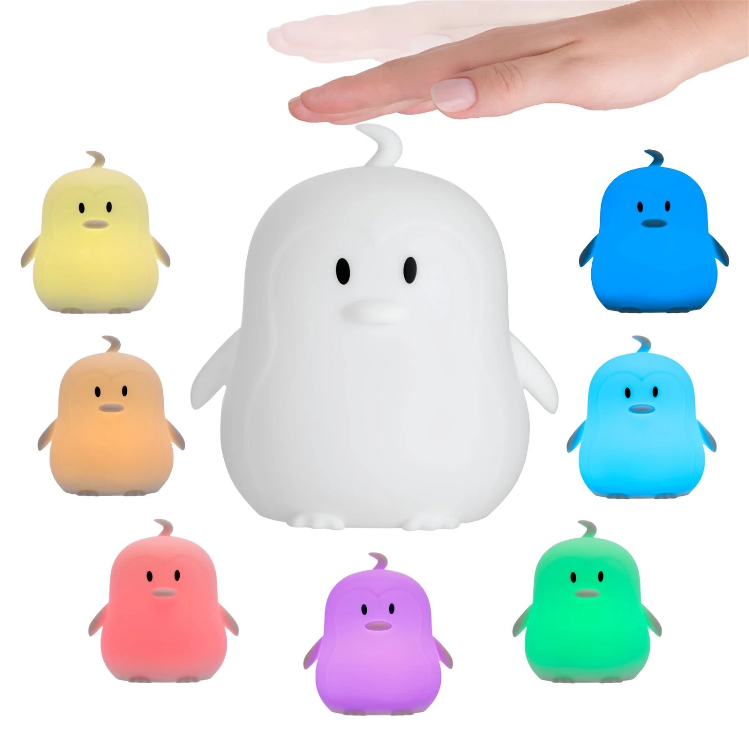 Nachtlicht Good Night Penguin In Weiß -H:122mm 3 Nachtlicht Good Night Penguin In Weiß -H:122mm