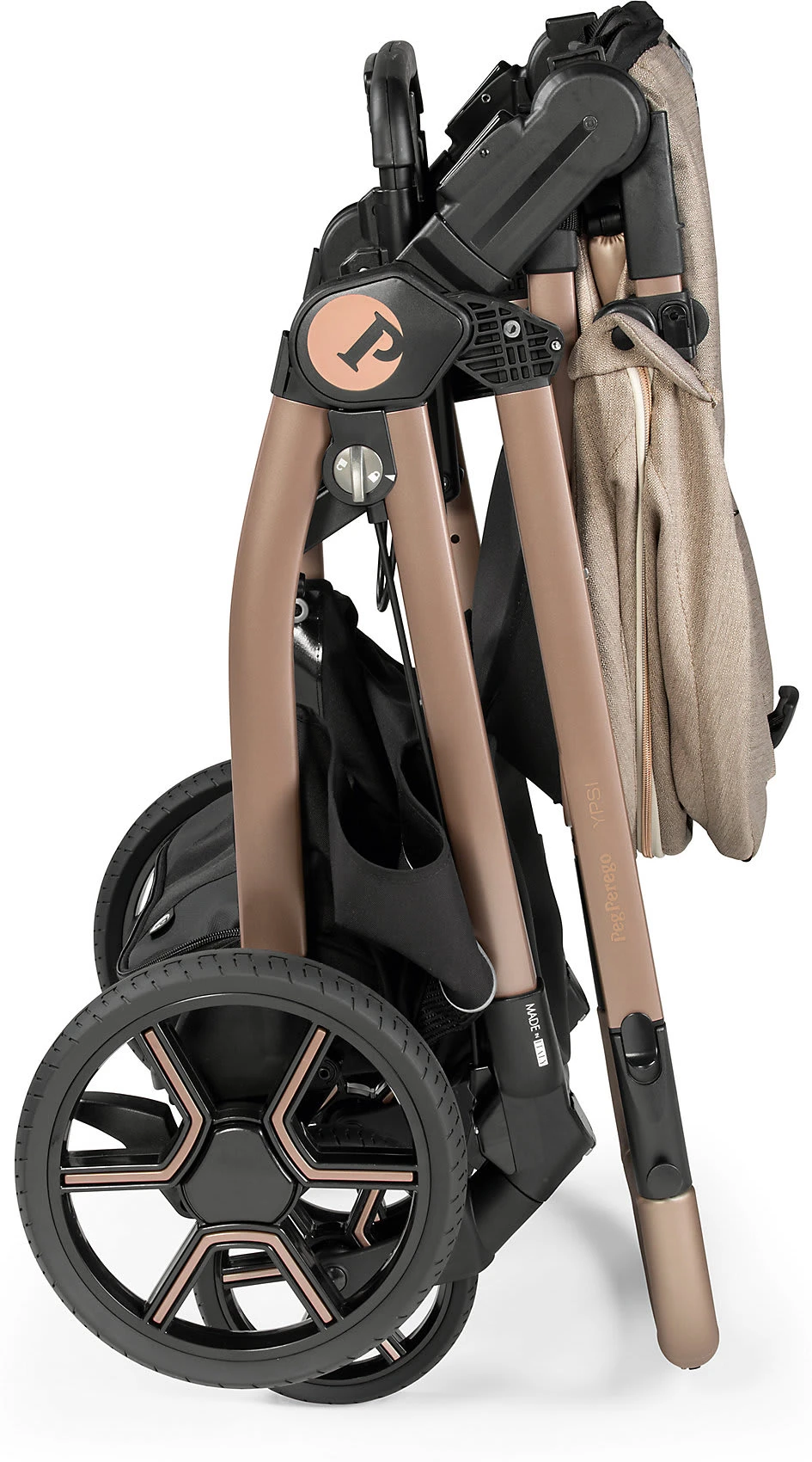 PEG PEREGO Kombi Kinderwagen Ypsi, Mon Amour 9 PEG PEREGO Kombi Kinderwagen Ypsi, Mon Amour – Bild 7