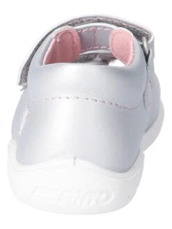 Leder-Sandalen "Maja" In Silber/ Rosa -Babyprodukte pepino leder sandalen maja in silber rosa 4