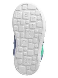 Leder-Sneakers "Jaccy" In Blau/ Grün -Babyprodukte pepino leder sneakers jaccy in blau grun 5