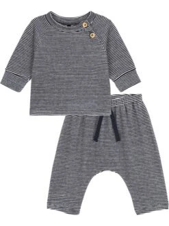 PETIT BATEAU 2tlg. Outfit In Dunkelblau
