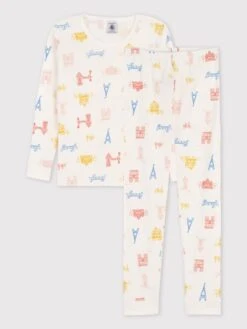 PETIT BATEAU Pyjama In Bunt